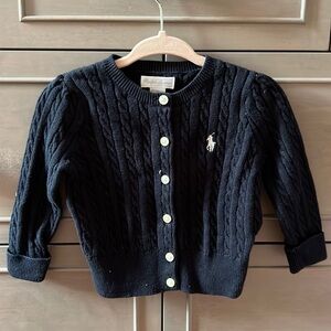 Ralph Lauren baby knitted cardigan 9M
